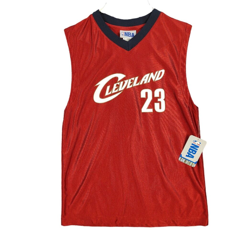 Lebron James #23 Cleveland Cavaliers Youth Size Large (14-16) NBA Maroon Jersey